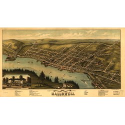 Maine Hallowell 1878