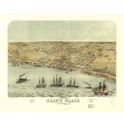 Michigan Saint Clair 1868