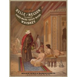  1882 Belle of Nelson old fashion hand made sour mash whiskey