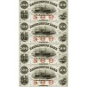 Philadelphia PA- Kensington Bank 500-500-500-500 Sheet Obsolete Currency Note Full Sheet Steamship  Steamship Schooner Vignette 