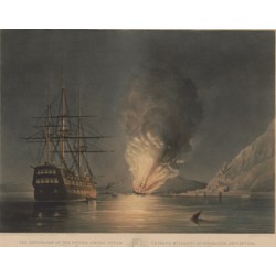 United States Steam Frigate Missouri at Gibralter Aug 26th 1843