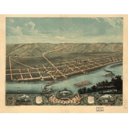 Iowa Guttenberg 1869